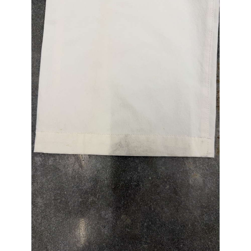 Under Armour Loose Fit White Golf Pants Men's 36x32 Flat Front Chino Style - Picture 5 of 5